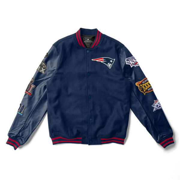 The New England Champions Letterman: Signature Varsity Vogue Collection
